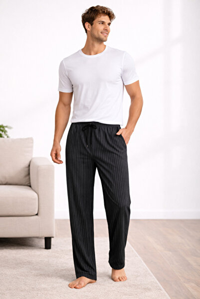 YUYİ Ji̇ber Modal Cotton Men's Single Bottom Pajama 2891