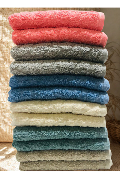 Modella Life Σετ πετσετών χεριών, προσώπου και κουζίνας Miosse Pure 12 τεμαχί...