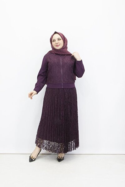 Armine TREND 670 Set de dantelă piese: jachetă și fustă