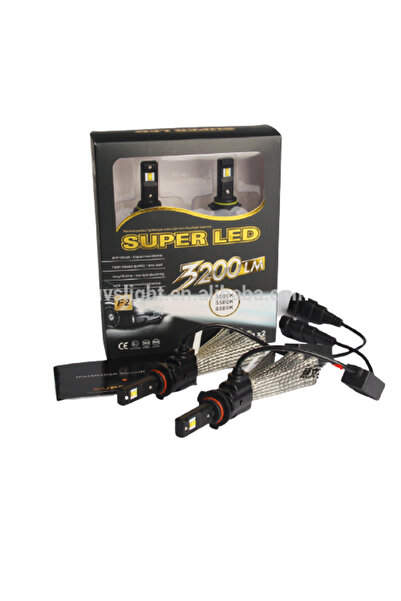 Ruan Set of 2 Car Lamps H7 power 60W 6400 Lumens temperature 6500K Can-bus