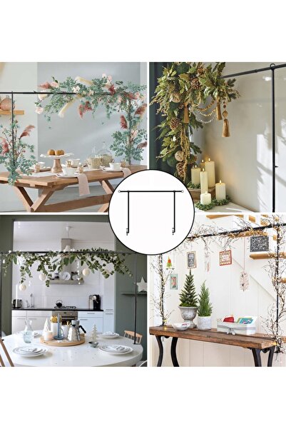 gaman Siyah Masa Çubuğu - Boyu Ayarlanabilir Masa Kemeri - Organizasyon ve Sü...