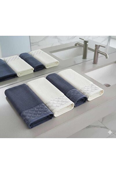 Özdilek Set Diagonal Waffle Gri-bej (Set pentru bain turcesc)