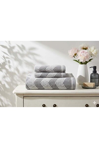 Özdilek Tappeto(Erk)/Anthracite Bath Towel 90*150