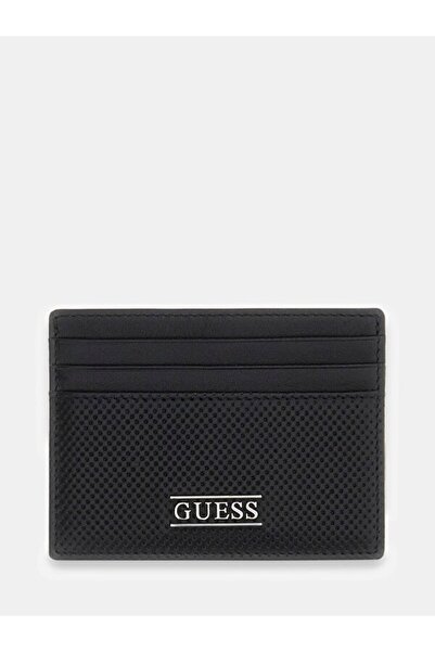 Guess Boston Men's Leather Card Holder