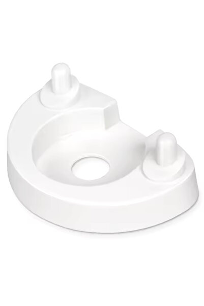 Pebadent Holder for two Braun Oral-B IO toothbrush heads, white