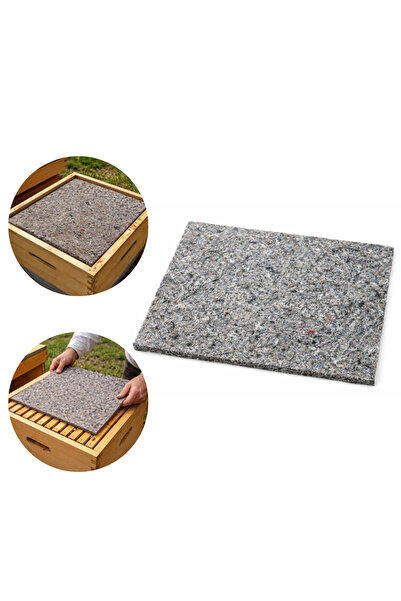 keçecimemett 50*42 Arı Kovanı Yalıtım Keçesi Isı ve Nem Dengeleyici Keçe İçi ...