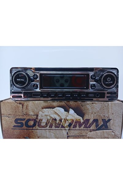 Soundmax SX-MX61CL OTO TEYP BLUETOOTH USB AUX KUMANDA ÇİFT AMFİ ÇIKIŞI