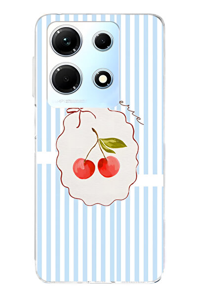 FLAMENKO حافظة هاتف شفافة متوافقة مع هاتف Infinix Note 30 من نوع Ma Cherie Ki...