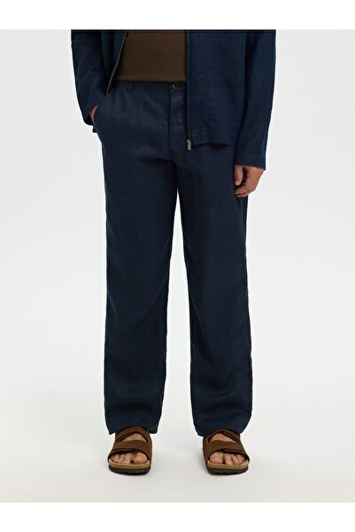 SELECTED Leinenhose 196 Straight Fit