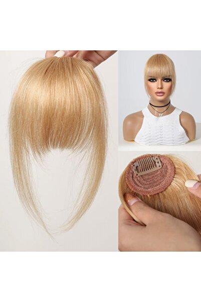 Handmade Ultra yoğun gerçek insan saçından perçem kahkül cıtcıtlı ısıya dayan...