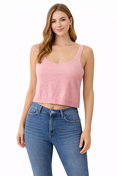 WOMEN Women's pink Cropped top