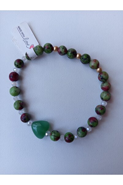 Handmade Zoisite jade bracelet