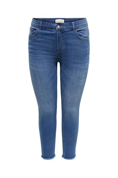 Only Carmakoma Skinny Jeans CARLACE Mittlere Taille Skinny Fit Knöchellang Jeans