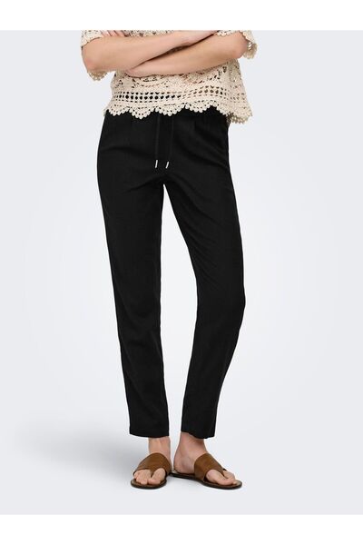 ONLY Hose ONLGOA-POPTRASH Komfort Fit Leinen Hose