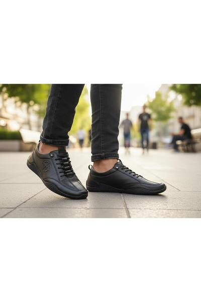 BAYRAMOĞLU KUNDURA Paggi̇ 904 Genuine Leather Leather Muşak Orthopedic Hand-S...