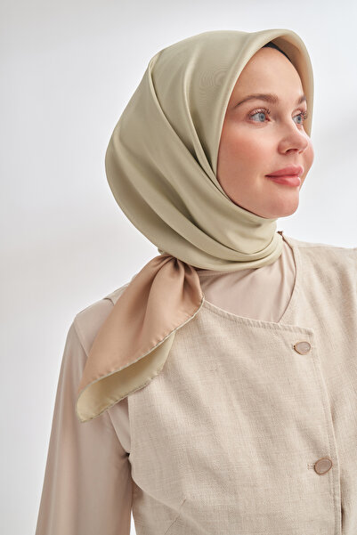 ARMANDA Premium İpek Serisi - Çift Taraflı %100 Twill İpek Eşarp - İki Renk K...