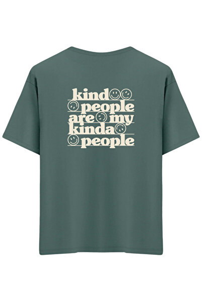 BetterThanCo Μπλουζάκι Be Kind με τύπωμα Crew Neck oversized