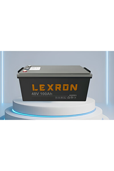 Lexron - İnges 48 VOLT 100 AMPER LİTYUM AKÜ - 48 VOLT 100 AH LİFEPO4 BATARYA ...