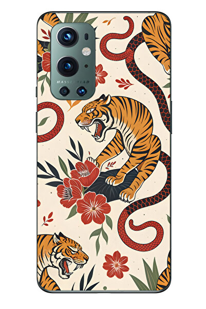 FLAMENKO حافظة هاتف شفافة متوافقة مع One Plus 9 Pro من نوع Kaplan and Snake م...