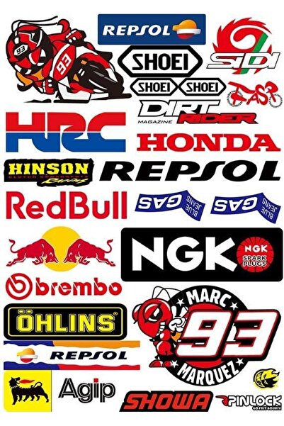 SARİSSA BİSİKLET Araba, Motosiklet, Bisiklet, Kask Sponsor Sticker Seti, Çıka...