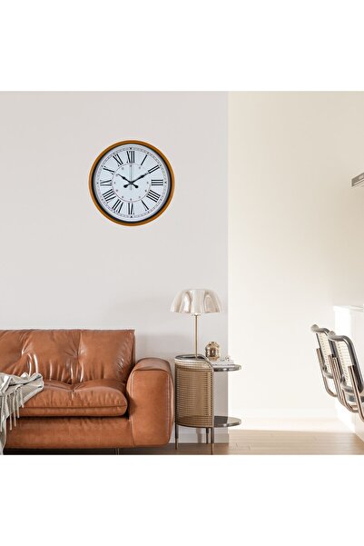 Nemere Orange 36 cm Standard Wall Clock Nemerehome