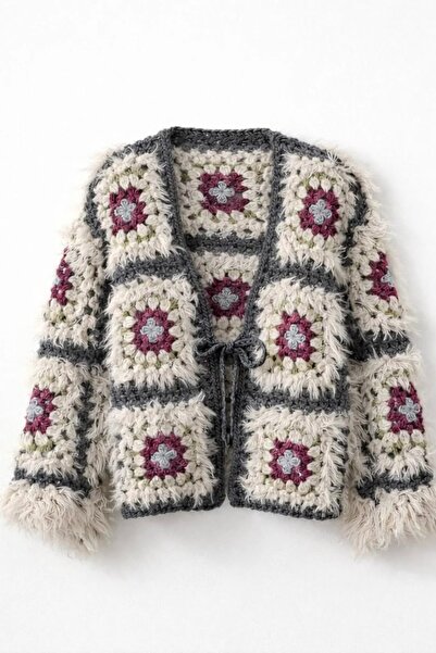 lunera Women's Oversized Plush Textured Cardigan – Soft Fuzzy Casual Jacket