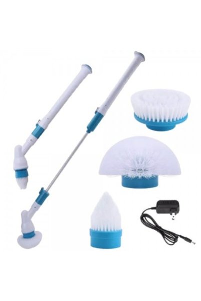 zola Electric cleaning brush, 3 heads, telescopic 57-105 cm, ON/OFF, 3.5 cm