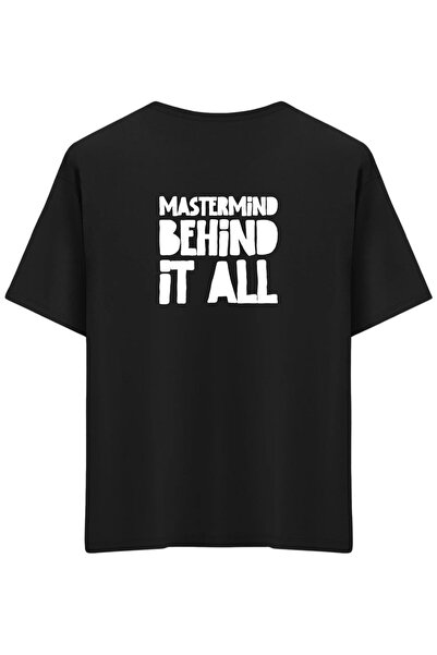 BetterThanCo Mastermind Printed Crew Neck Oversized T-Shirt