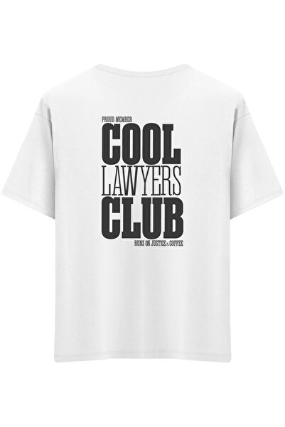 BetterThanCo Cool Lawyers Club με τύπωμα Μπλουζάκι με λαιμόκοψη ποδηλάτου ove...