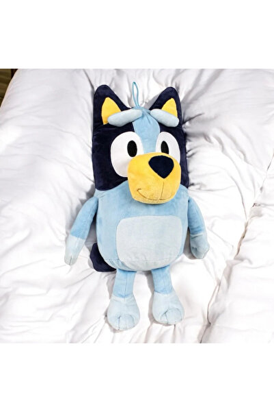 Play By Play Jucărie de pluș Bluey cu buzunar secret pentru pijamale, 35 cm