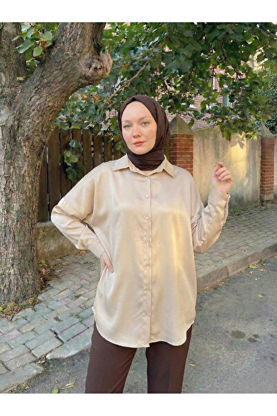 Foremia Saten Tunik-Taş