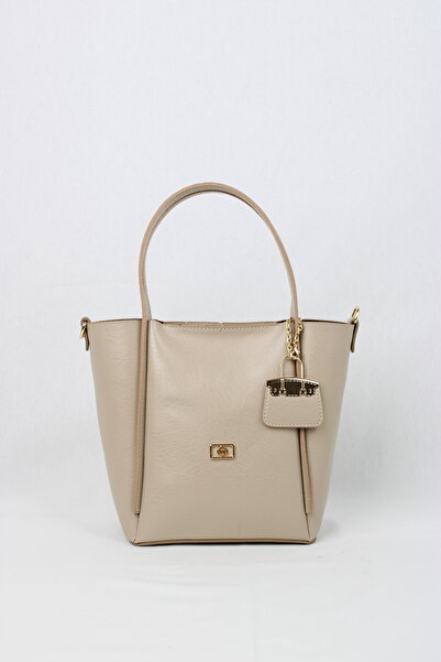 mossi Ženska torba od nerca Torba za rame sa zlatnim detaljima, moderna za sv...