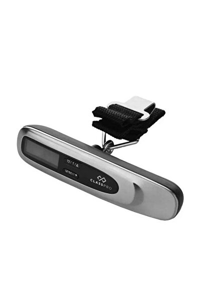 ClassPro Electronic Luggage Scale, Max Capacity 50Kg, SILVER BLACK