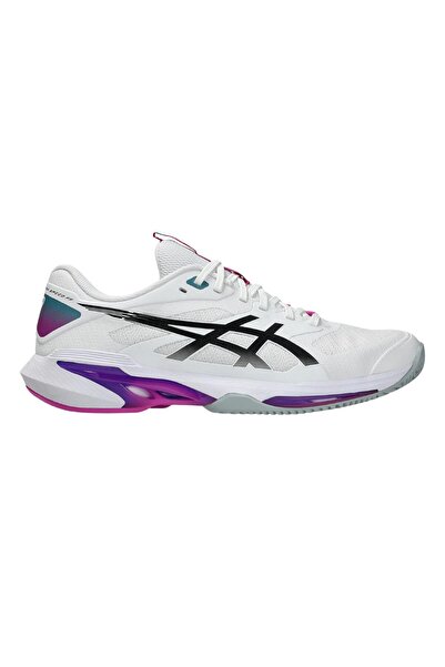 Asics 1041A533-101 حذاء رياضي رجالي من Solution Speed Ff 4 Clay باللون الأبيض
