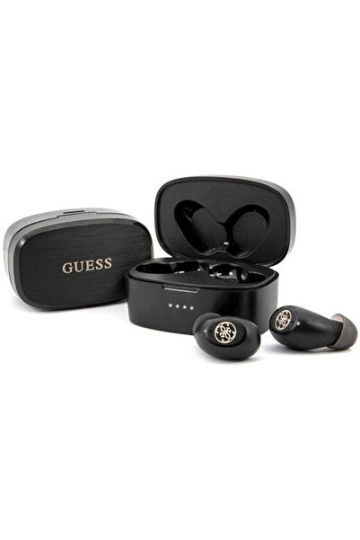 Guess GUTWSJL4GBK TWS Bluetooth headphones + black/black 4G docking station