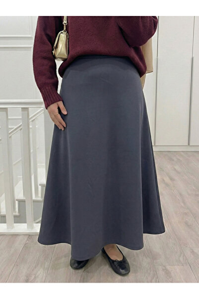 Foremia Scuba Verev Etek-Antrasit