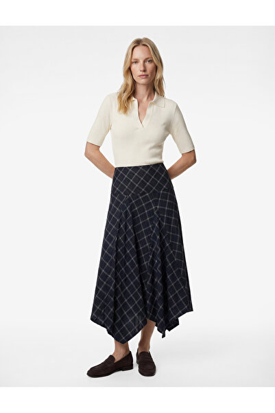 Koton Slim Fit Short-Sleeved Polo Neck Knitwear Sweater