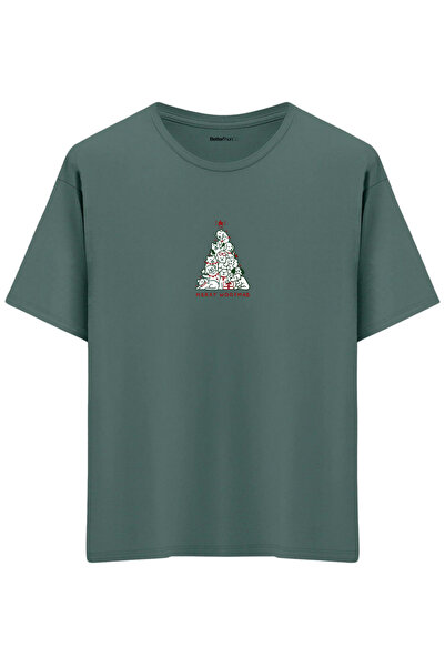 BetterThanCo Woofmas cu imprimeu guler rotund supradimensionat tricou