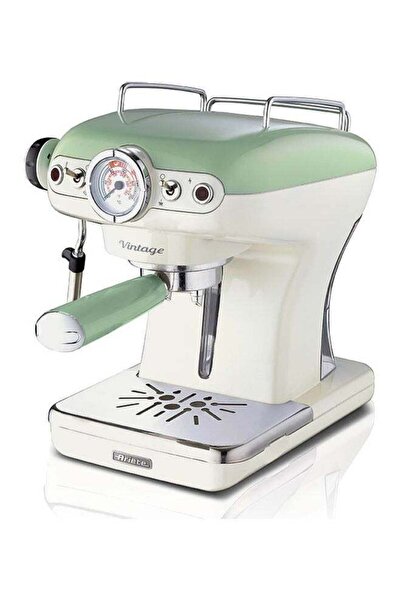 ARIETE Vintage Pump Espresso Machine 0.9 L 850 W Green/Cream
