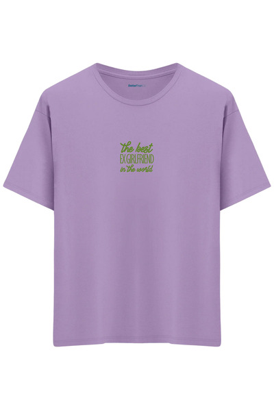 BetterThanCo Ex Girlfriend με τύπωμα Crew Neck oversized T-shirt
