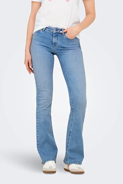 ONLY Women's Light Blue Trousers 15281251