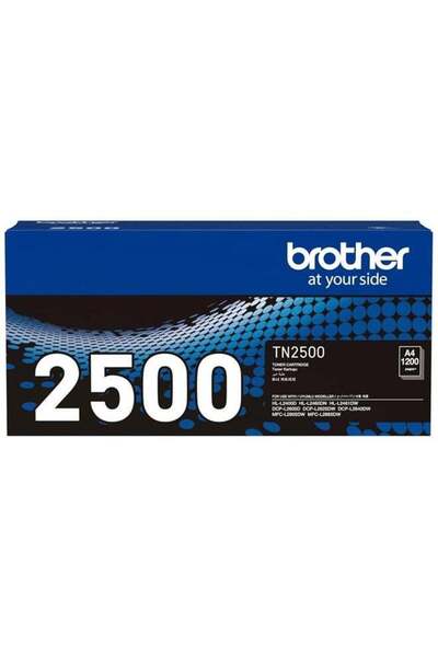 Brother TN-2500 Black Toner Cartridge Pages for HL-L2460DN