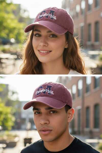 Aware Time Șapcă unisex din denim, tip Özle Wash