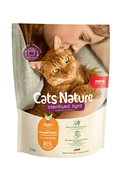 Mera Sterilized Finest Fit Tavuklu Kısırlaştırılmış Yetişkin Kedi Maması 10 Kg