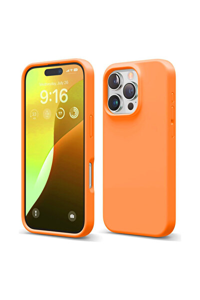 VERTEK Soft Touch Silicone Case, Microfiber, Camera Bump, for iPhone 16 Pro, ...