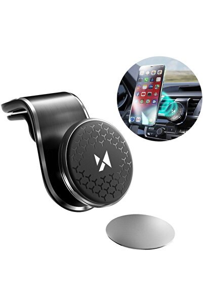 WOZINSKY magnetic holder for the car grille 360 black (WMH-03)