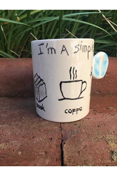 seramikanaz Handmade Ceramic Sw Mug