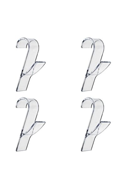 OEM Set of 4 radiator hooks, Sheer, 9, 8x2, 4x6cm