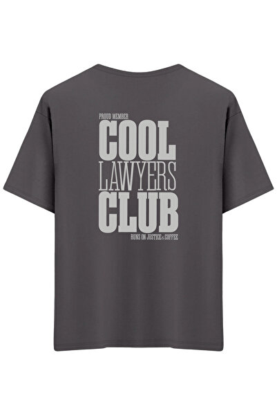 BetterThanCo Cool Lawyers Club με τύπωμα Μπλουζάκι με λαιμόκοψη ποδηλάτου ove...
