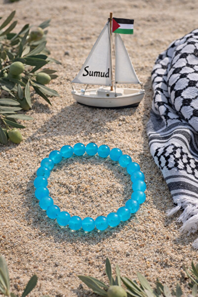 Günebakan Glass Bead Sumud Bracelet
